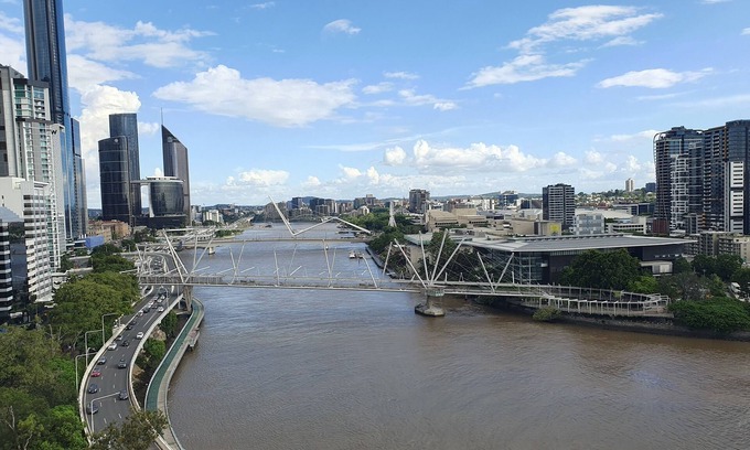 Brisbane Central Business District Apartamento | Room with a Brisbane river view