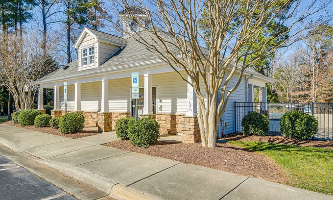 Morrisville Casa | Roomy Morrisville Townhome w/ Community Pool!