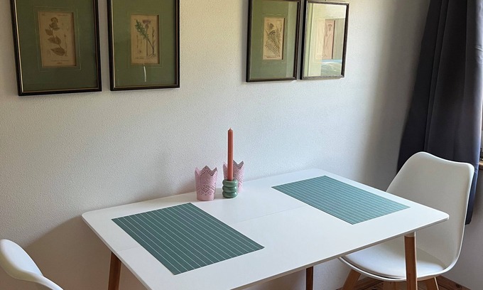 Schlieben Apartamento | Rosa, s garden