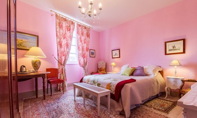 Tournecoupe Casa | Habitación ROSE, Saint Roch Bed and Breakfast, piscina cubierta climatizada