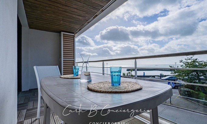 Concarneau Apartamento | Rosemarine - Appartement Concarneau 2 Adultes et 2 Enfants