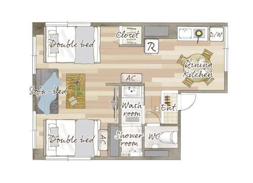 Higashiueno Apartamento | rot東上野3丁目501