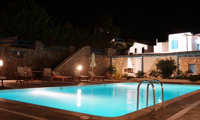 Kalafatis Condominio | Royal Gem by Mykonos (Casita de piscina cerca de la playa)