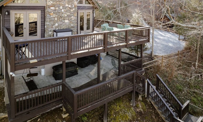Franklin Chalet De Esquí | Ruby Rose Mountain Chalet in the Smokies