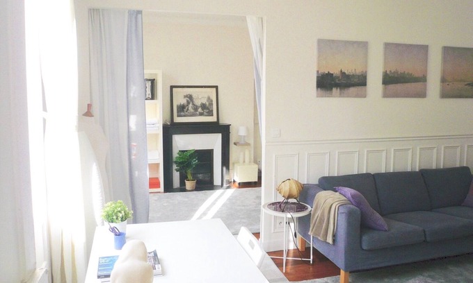 14th Arrondissement Apartamento | Rue Daguerre Appartement Chic Parisien Lumineux