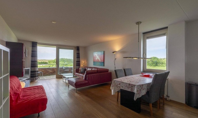 Callantsoog Apartamento | Ruim Hoekappartement Voor 2 Personen met Zicht op de Duinen van Groote Keeten