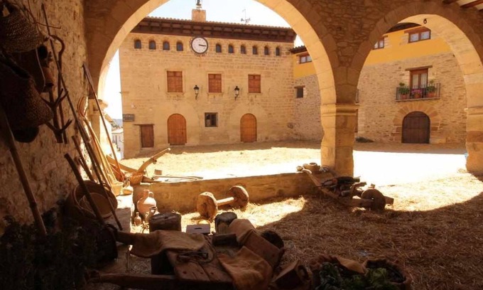 Olocau del Rey Casa | Casa Rural Angelita Habitación Granate