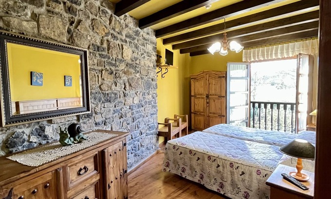 Villaviciosa Cabaña | Apartamento rural Paseo de la Alameda para 5 personas en Villaviciosa, con wifi
