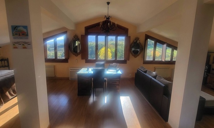 Pobes Cabaña | Apartamento rural Elai etxea para 4 personas