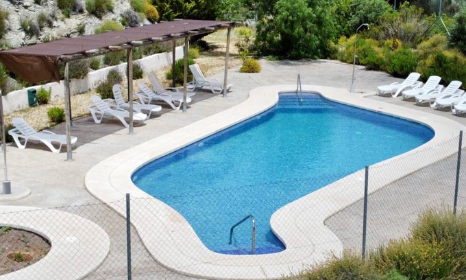 Taberno Casa | Casa rural 'Casa del Horno' con vistas a la montaña, piscina compartida y Wi-Fi