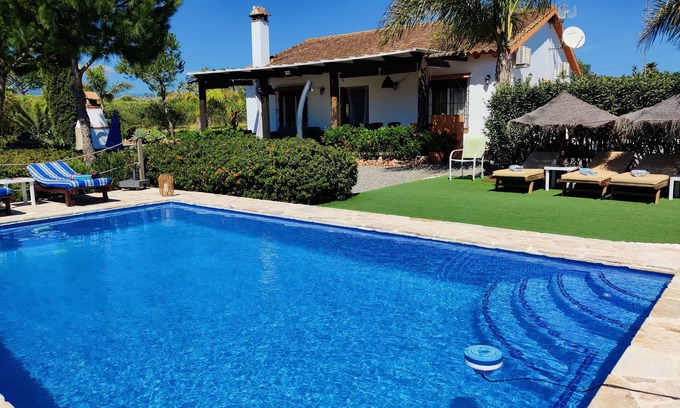 Alhaurin el Grande Cabaña | Casa rural con piscina, barbacoa, aire acondicionado, wifi a 30 km de Málaga