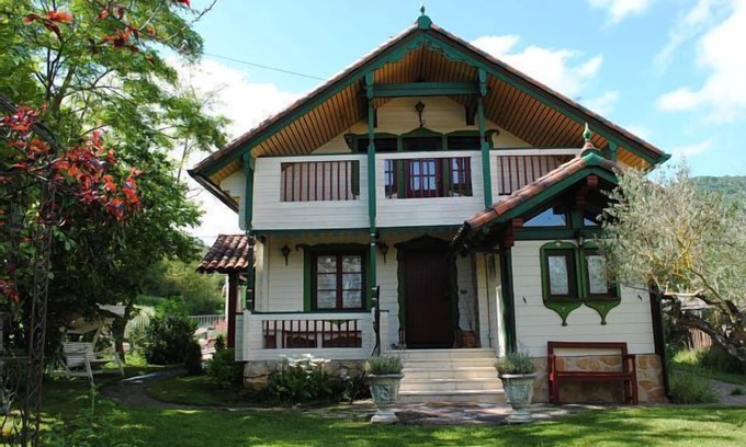 Sabando Cabaña | Casa rural (alquiler íntegro) La Casita del Río para 8 personas (consultar)