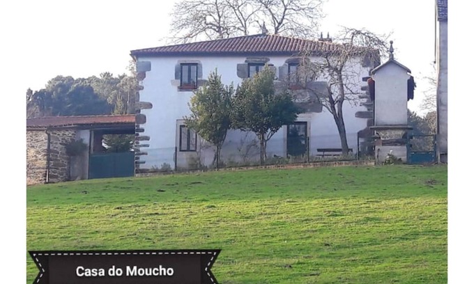 Merza Cabaña | Casa rural integra hasta 12 pers en el centro de Galicia prox a Santiago