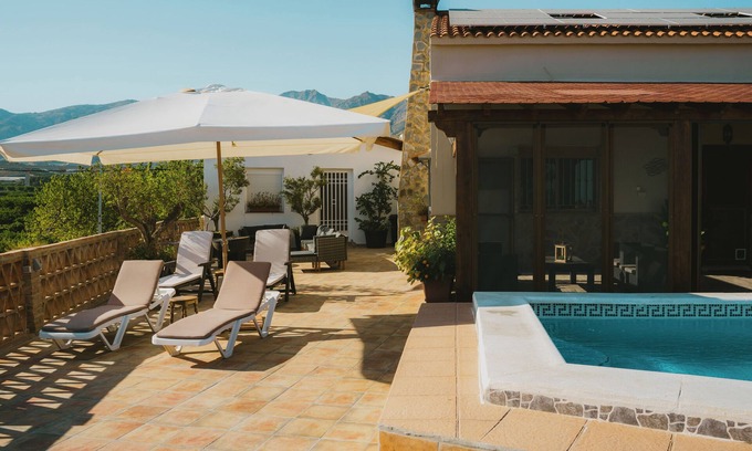 Salobrena Cabaña | Casa Julia Costa Tropical con Piscina salada