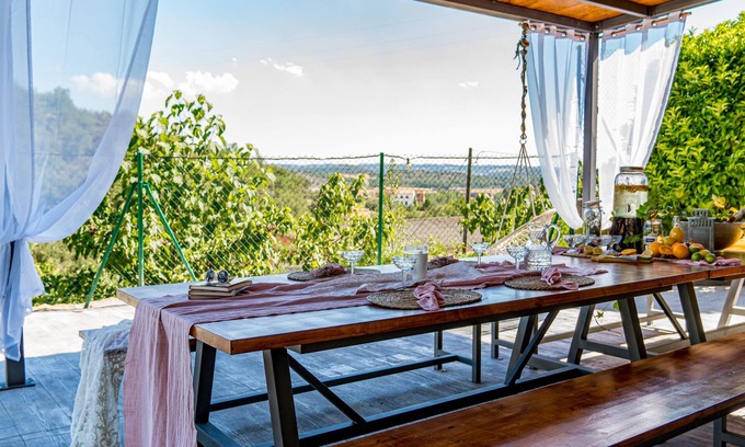 Biosca Cabaña | Casa rural (alquiler íntegro) Cal Xamora para 15 personas