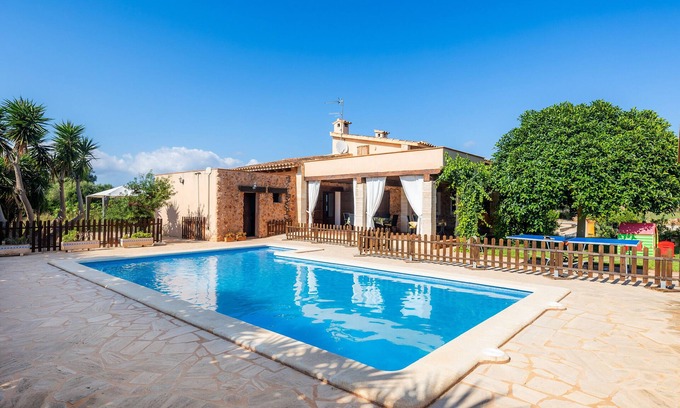 Manacor Villa | Casa rural 'Villa Es Coll Doret' con piscina privada, terraza privada y Wi-Fi