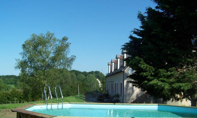 Breches Cabaña | Alojamiento rural *** con piscina cerca de los castillos del Loira