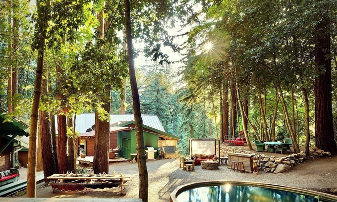 Santa Rosa Casa | Rural Retreat in Giant Redwoods at center of Napa Wine Country, Free Concierge