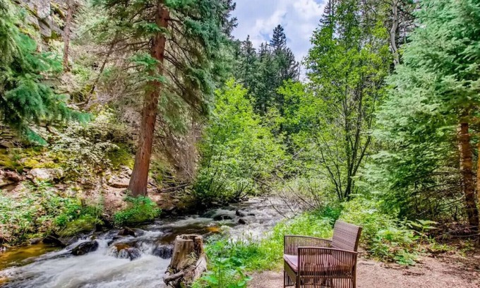 Idaho Springs Cabina | RUSTIC FUNK WATERFRONT Pet Friendly CABIN