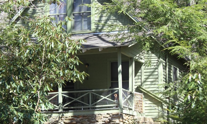 Montreat Casa | Rústico Mountain Joy en 1914 Cabaña
