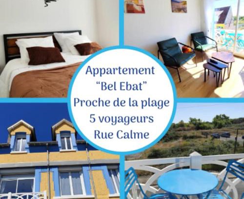 Fort-Mahon-Plage Apartamento | Séjour confortable, vue dunes, proche plage