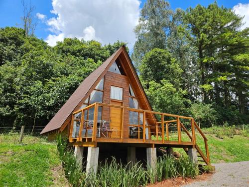 Videira Chalet De Esquí | Sítio Família Cherba - Cabana do Lago