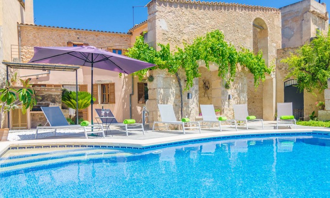Vilafranca de Bonany Villa | SA CASA VELLA - Villa con piscina privada en Vilafranca de Bonany. WiFi Gratis