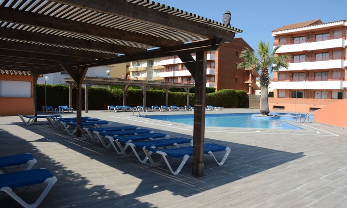 L'Estartit Apartamento | Sa Gavina C: apartamento 2 dormitorios, piscina, ascensor, wifi, A. Ac.