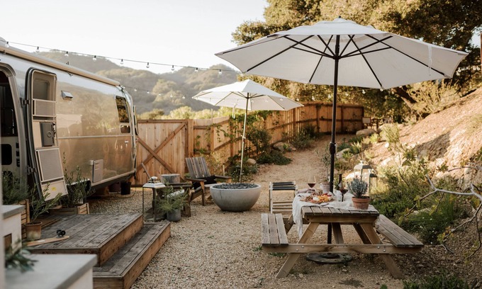 San Luis Obispo Casa | Sage Camp - New Airstream on Ranch by Avila Beach
