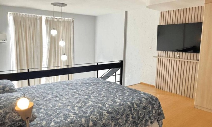 Centro Casa | Saint Sebastian Flat 506 - Com Hidro! até 4 Pessoas, Duplex, no Centro