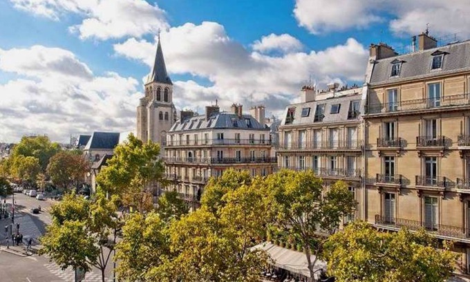 Quartier de la Monnaie Apartamento | Saint Germain 1 Bedroom Apartment With Seine