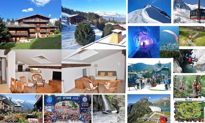 Le Bettex Apartamento | Saint Gervais - Le Bettex T3 Duplex (1400m d'altitude)/55m2/Vue Mont Blanc - Aux Pieds des Pistes!
