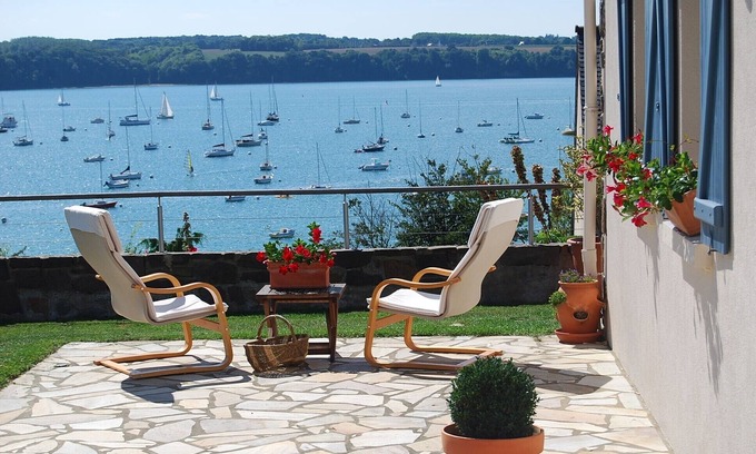 Saint-Suliac Casa | Saint-Malo, Bretaña, Francia la villa marina en Saint-Suliac