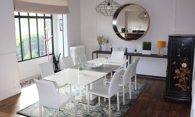 Courtoisville-Sillon-Moka Casa | Saint-Malo: house 5 minutes from the beach with jacuzzi, shops nearby