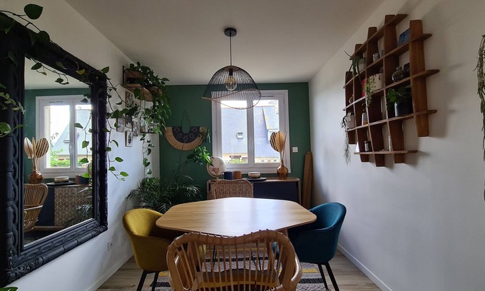 La Madeleine-Bellevue Casa | Saint Malo Pleasant family home