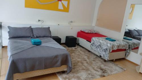 Centro Casa | Saint Sebastian Flat 201 - Com Hidro! até 3 pessoas, Duplex, no centro