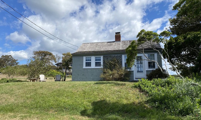 Little Compton Casa | Sakonnet Point Water View Cottage con 8 minutos a pie de idílica playa privada ...