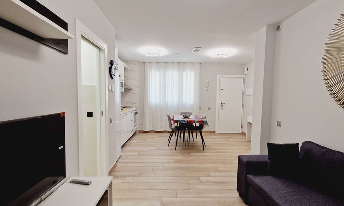 El Toyo Apartamento | Sal y Mar. Exclusivo! Apartamento a 20 metro de la playa de Almeria, el Zapillo.
