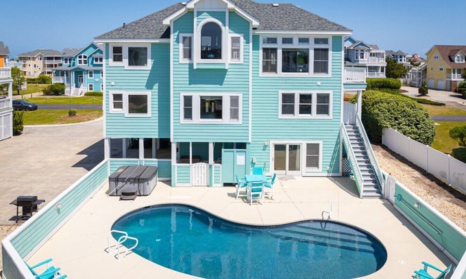 Buck Island Casa | Salt and Soul Cottage: Private Pool, Hot Tub, Community Pool, Close to Beach!