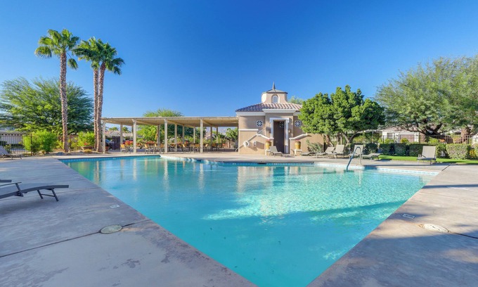 Rancho Mirage Casa | Saltwater Pool & Hot Tub at Mission Hills Home!