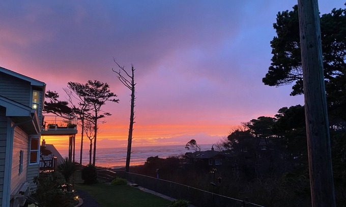 Waldport Apartamento | Salty Crab & Seahorse - Ocean View
