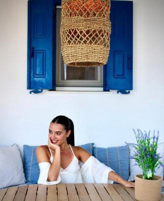 Agios Ioannis Apartamento | Samanti Mykonos Sea View
