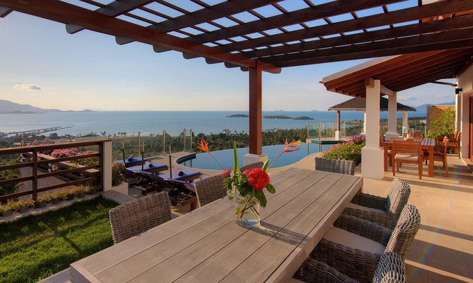 Moo 5 Villa | Samui Summit Villa-Las mejores vistas de la isla, cerca de la playa, lujo y serenidad