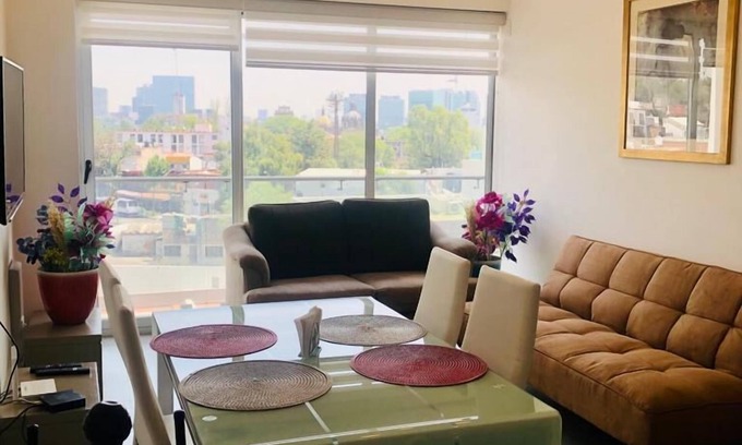 Coyoacan Apartamento | San Ángel New Amazing Apartment 2BR/2BA/1parking
