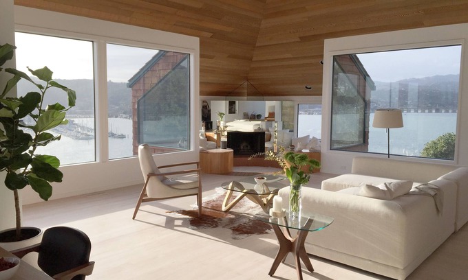 Strawberry Casa | San Francisco Marin Waterfront Architectural Stunner