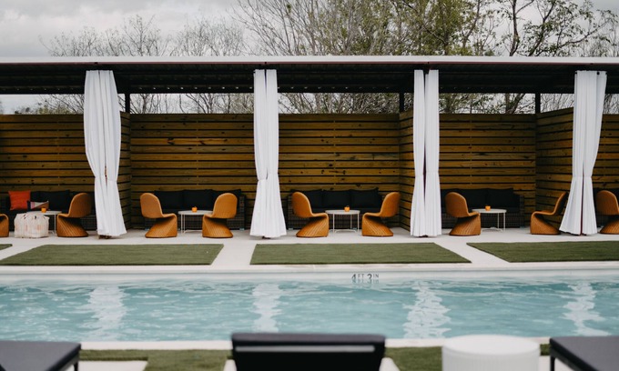 San Marcos Cabina | San Marcos Pool View Cabin - Melrose River Club