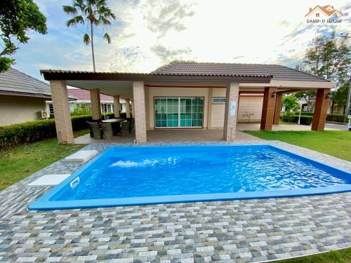 Kram Casa | Sand-D House Pool Villa B35 at Rock Garden Beach Resort Rayong