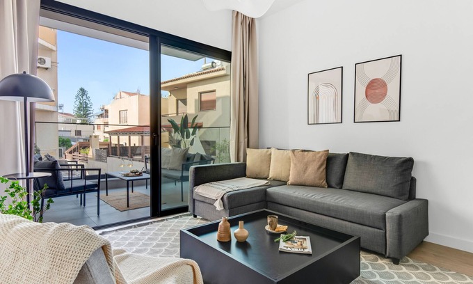 Limassol Apartamento | Sanders Crystal 1 - Bonito apartamento de 1 dormitorio con piscina compartida