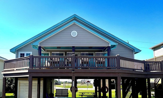 Port Bolivar Casa | Maravillosa escapada para familias o parejas! (Mascota amigable)