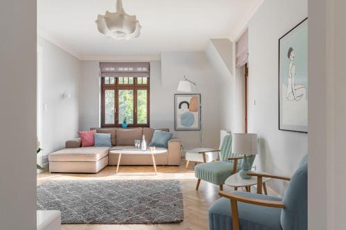 Sopot Centrum Apartamento | Sanhaus Apartments - FANTAZJA - Apartament z dwoma balkonami - 100 m2